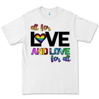 White All For Love And Love For All Premium Tee - Bettercallsaul