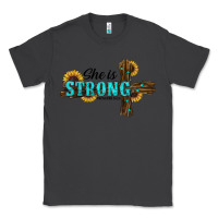 Smoke She Is Strong Western Cross Classic Tee - RanaPortraitStore