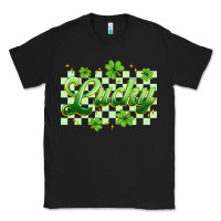 Black checkered lucky Classic Tee - Artiststas