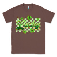 Chestnut checkered lucky Classic Tee - Artiststas
