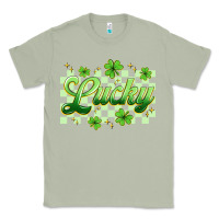 Matcha checkered lucky Classic Tee - Artiststas