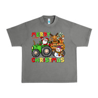Tornado merry christmas crew tractor Urban Heavy Tee - CowGirlArtShop
