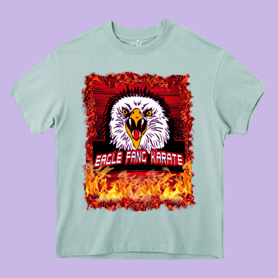 Eagle Fang Karate Heavy Core Tee Designed By Bettercallsaul