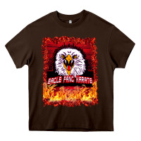 Chocolate Brown Eagle Fang Karate Heavy Core Tee - Bettercallsaul