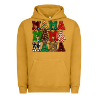 Pigment Peanut Butter mama mama mama with christmas lights and christmas tree cakes Urban Hoodie - AdoDesignShop