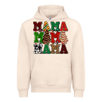 Sandshell mama mama mama with christmas lights and christmas tree cakes Urban Hoodie - AdoDesignShop