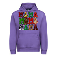 Tulip mama mama mama with christmas lights and christmas tree cakes Urban Hoodie - AdoDesignShop