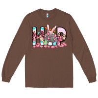 Chestnut Easter Day Hop bunny Long Sleeve Tee - OliviaCreatesArt