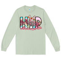 Matcha Easter Day Hop bunny Long Sleeve Tee - OliviaCreatesArt
