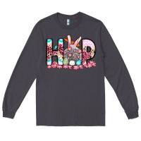 Smoke Easter Day Hop bunny Long Sleeve Tee - OliviaCreatesArt