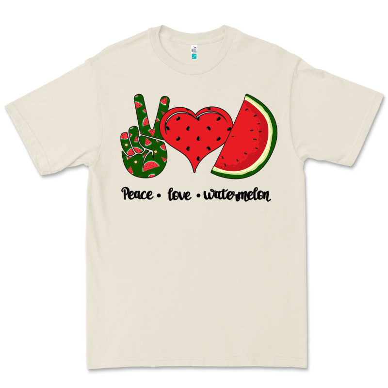 Peace Love Watermelon Premium Tee by Bettercallsaul | Teevron