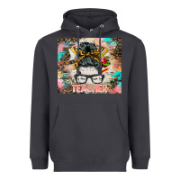 Smoke teacher messy bun tumbler Heavyweight Hoodie - BarkalooDesign