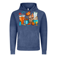 Vintage Denim Basketball coffee cups Vintage Hoodie - HowdyJamesFarm