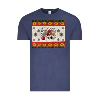 Vintage Denim very merry teacher Vintage Tee - Jasminsmagicworld