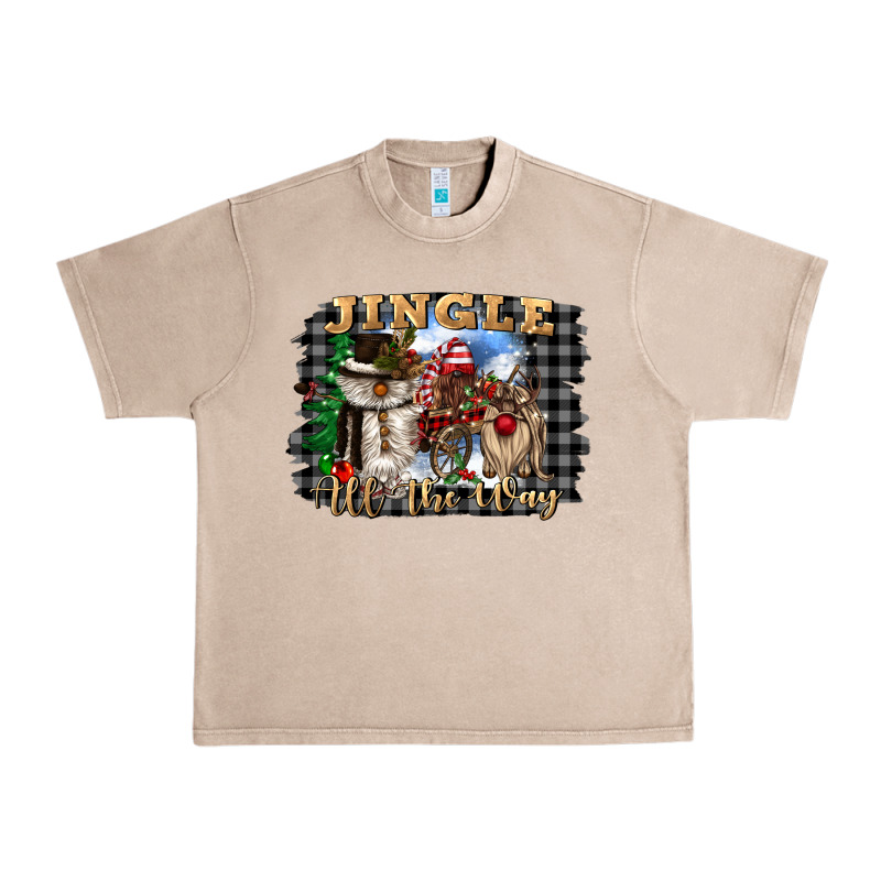 Jingle All The Way Urban Heavy Tee by CowGirlArtShop | Teevron