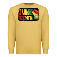 Antique Gold juneteenth Premium Sweatshirt - BarkalooDesign