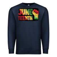 Navy juneteenth Premium Sweatshirt - BarkalooDesign