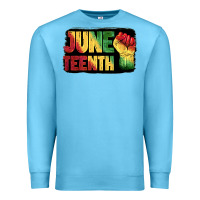 Ocean Blue juneteenth Premium Sweatshirt - BarkalooDesign