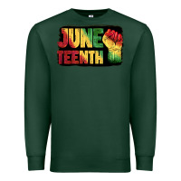 Sports Green juneteenth Premium Sweatshirt - BarkalooDesign