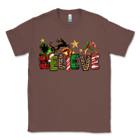 Chestnut christmas believe Classic Tee - texasbilliewilder