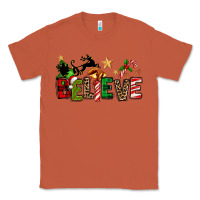 Copper christmas believe Classic Tee - texasbilliewilder