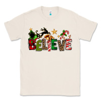 Natural christmas believe Classic Tee - texasbilliewilder