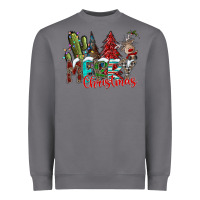Storm Merry Christmas Heavyweight Sweatshirt - CowhideDigitalArt
