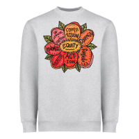 Heather Grey Equality Inclusion Diversity Equity Love Never Fails Teacher Heavyweight Sweatshirt - trangStudio