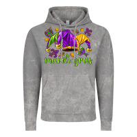 Cloud Rock Mardi Gras with jester hat Vintage Hoodie - HowdyJamesFarm