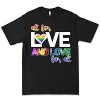 Black All For Love And Love For All Premium Tee - Bettercallsaul