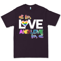 Plum All For Love And Love For All Premium Tee - Bettercallsaul
