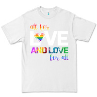 White All For Love And Love For All Premium Tee - Bettercallsaul