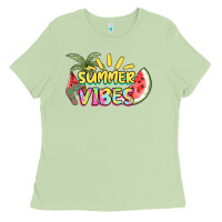 Matcha summer vibes Ladies Tee - NancyCooperArtShop