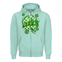 Seafoam lucky Zipper Hoodie - Artiststas