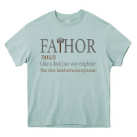 Arona Fa-Thor Like Dad Just Way Mightier Heavy Core Tee - Bettercallsaul