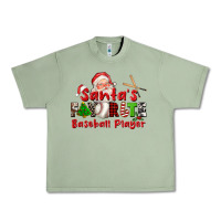 Oil Green santas favorite baseball player Urban Heavy Tee - CowGirlArtShop