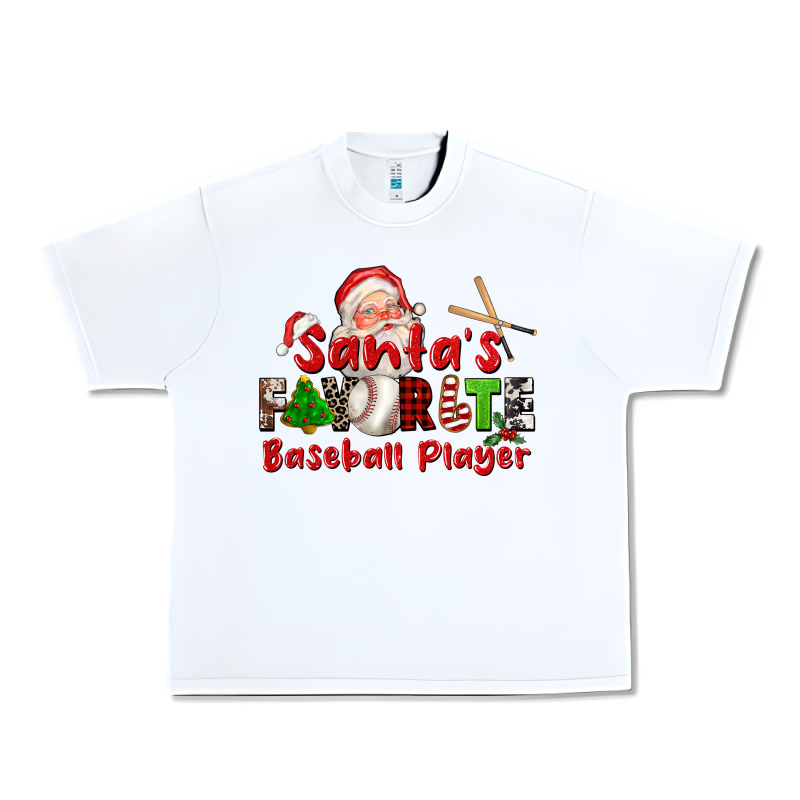 Santas Favorite Baseball Player Urban Heavy Tee by CowGirlArtShop | Teevron