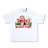 White santas favorite baseball player Urban Heavy Tee - CowGirlArtShop