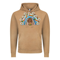 Vintage Camel Easter Bunny with carrot rainbow Easter Day Vintage Hoodie - HowdyJamesFarm