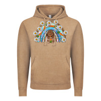 Vintage Coffee Easter Bunny with carrot rainbow Easter Day Vintage Hoodie - HowdyJamesFarm