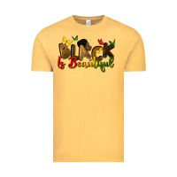 Vintage Mustard black is beautiful Vintage Tee - CowGirlArtShop