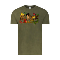 Vintage Olive black is beautiful Vintage Tee - CowGirlArtShop