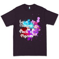 Plum Be a Flamingo in a Flock of Pigeons Premium Tee - Bettercallsaul