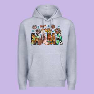 Fur Mama Premium Hoodie Designed By Cowhidedigitalart