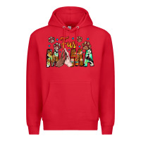 Red fur mama Premium Hoodie - CowhideDigitalArt