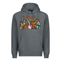 Rock fur mama Premium Hoodie - CowhideDigitalArt