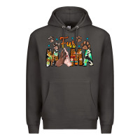 Smoke fur mama Premium Hoodie - CowhideDigitalArt