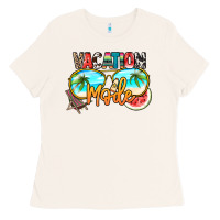 Bone vacation mode Ladies Tee - NancyCooperArtShop