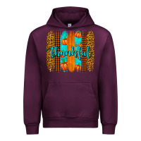 Mauve Wine thankful brushstrokes Urban Hoodie - AdoDesignShop