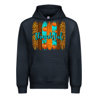 Navy thankful brushstrokes Urban Hoodie - AdoDesignShop